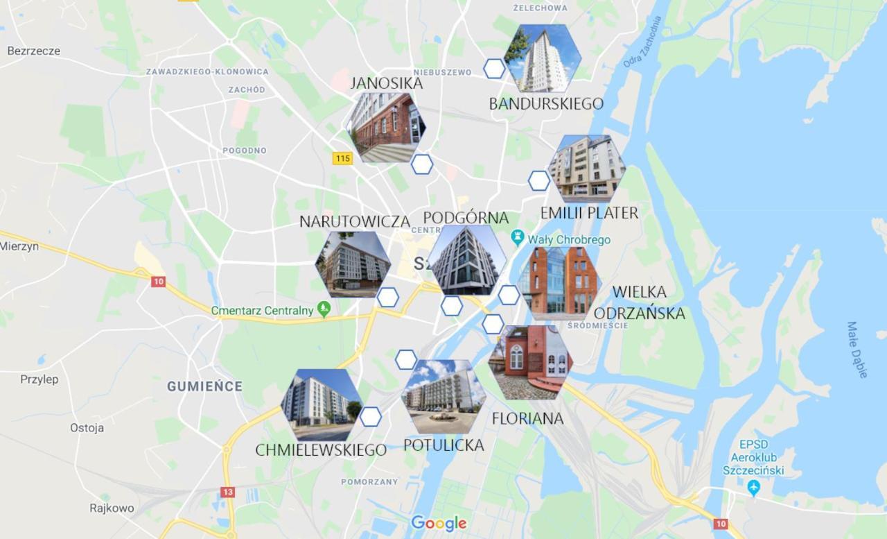 Apartments In - Sowinskiego Stettin Eksteriør billede